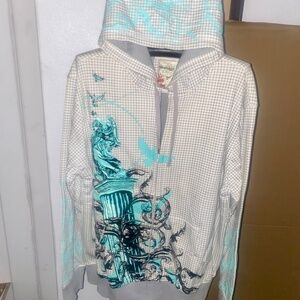 Savage Vintage Embellished Hoodie Sz XL